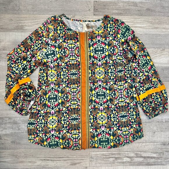 Matilda Jane NWT multicolor knit top size large D20 - Picture 1 of 6